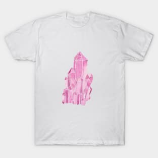 Rose Quartz Watercolor T-Shirt